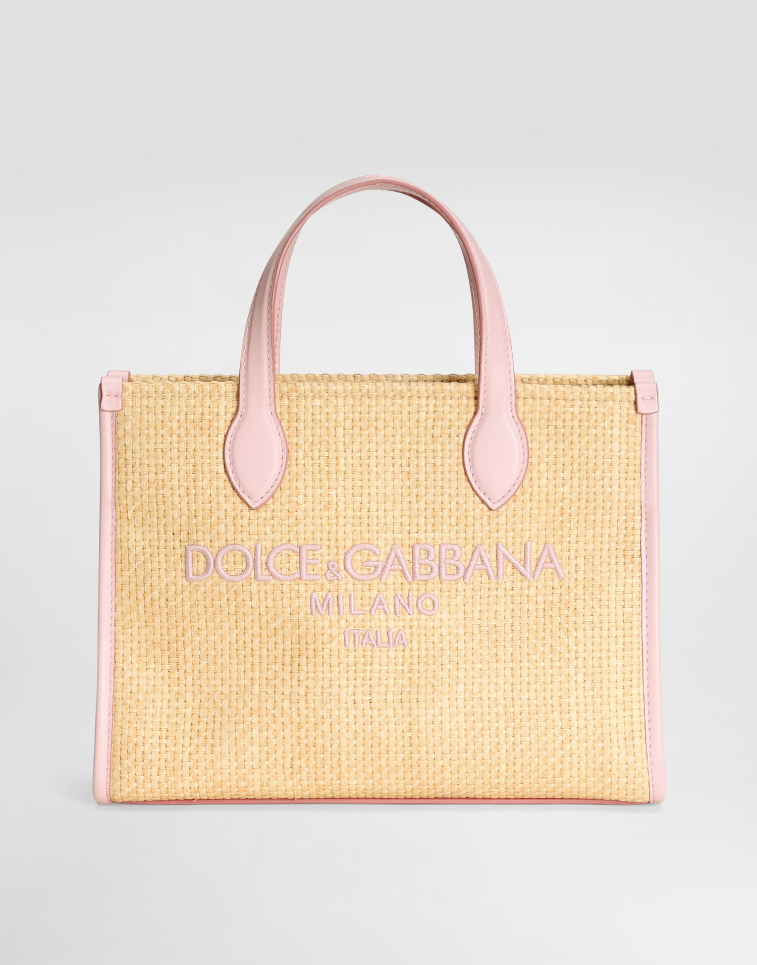 Tote bag Dolce & Gabbana Dolce & Gabbana Straw Tote Bag Béžová | EB0252AY3108L851, 0