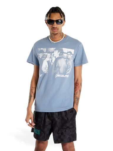 Tričko Pleasures Movin' On T-Shirt Modrá | P23SP032 SLATE