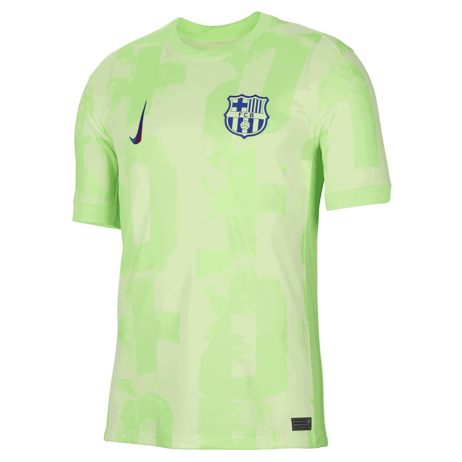 Dres Nike Dri-FIT FC Barcelona Stadium 2024/25 Third Football Replica Jersey Zelené | FQ2022-701, 0