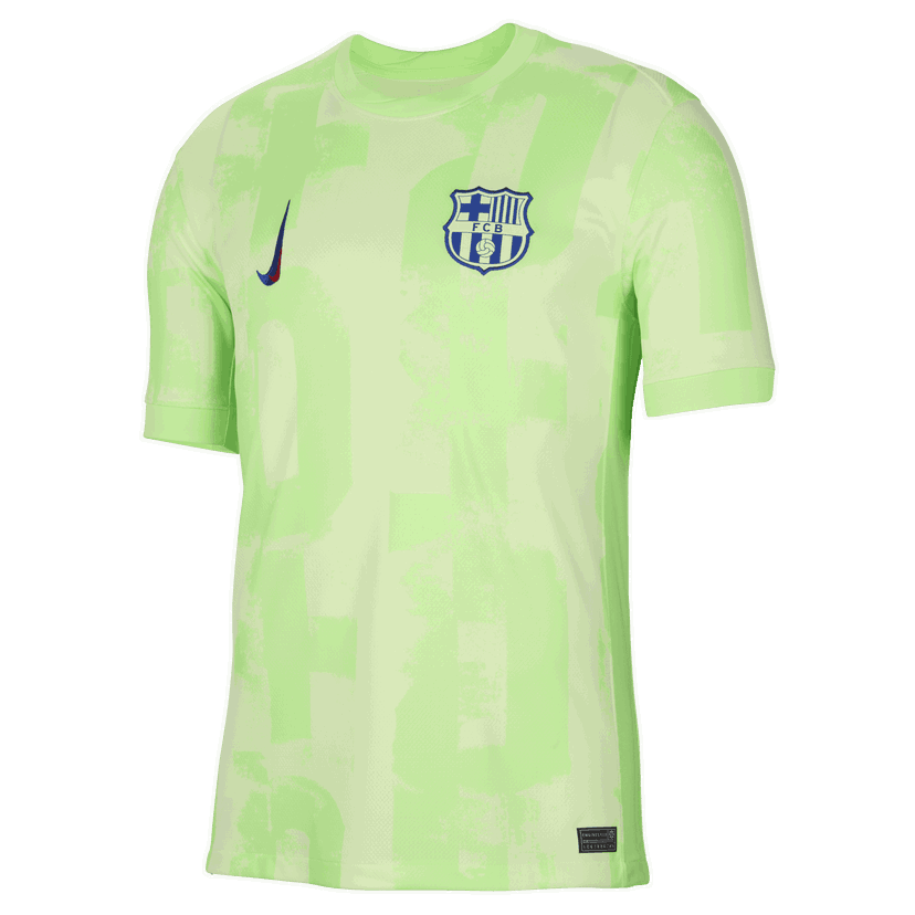 Dres Nike Dri-FIT FC Barcelona Stadium 2024/25 Third Football Replica Jersey Zelené | FQ2022-701