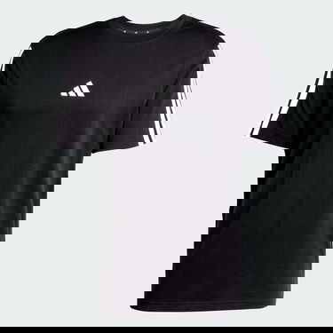Tričko adidas Performance Single Jersey 3-Stripes T-Shirt Čierna | JW1949, 4