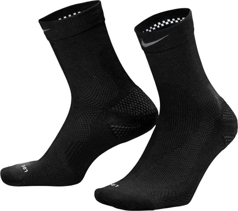 Ponožky Nike Wool Micro Running Socks Čierna | if2508-010