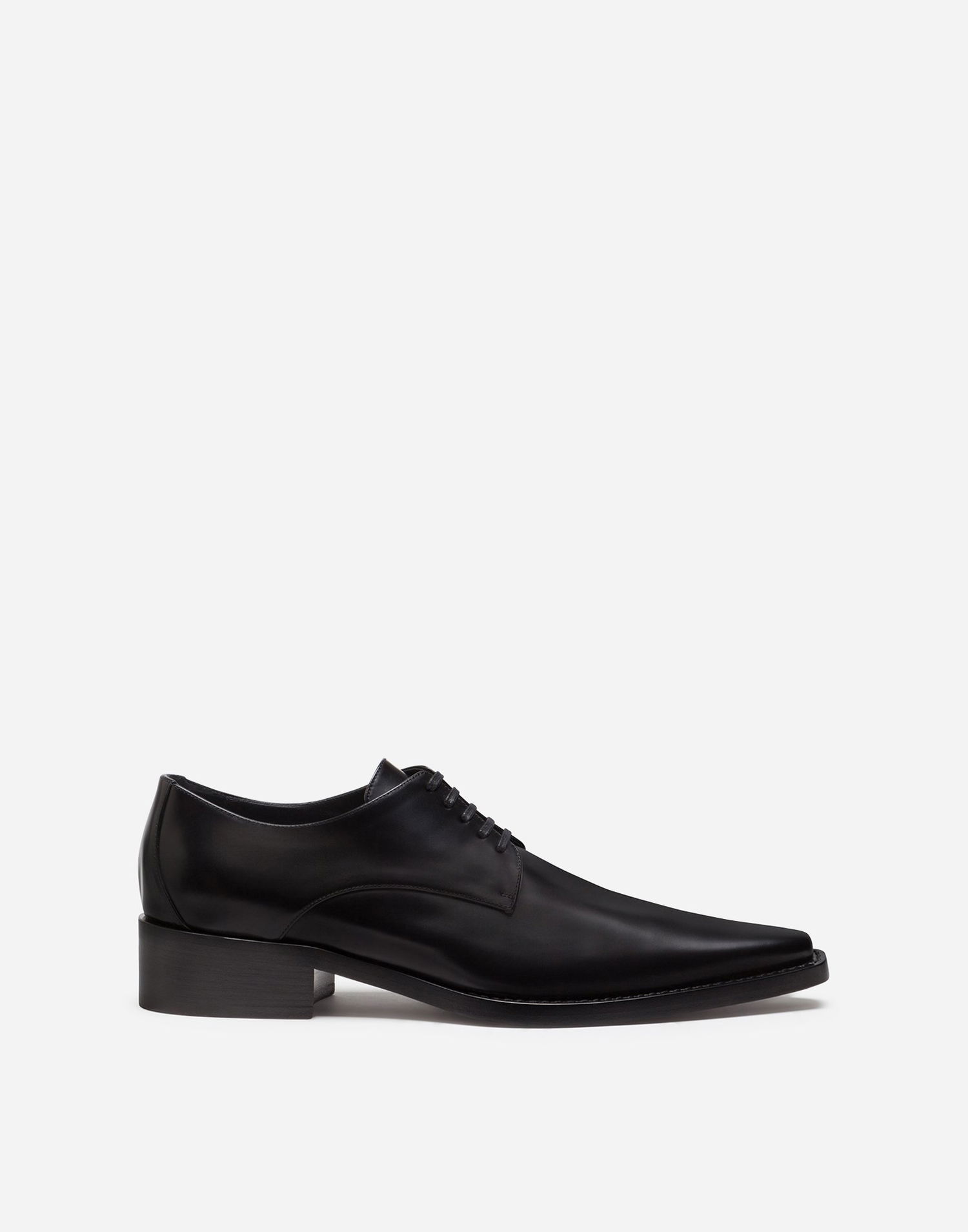 Tenisky a topánky Dolce & Gabbana Calfskin Derby Shoes Čierna | CN0052AC80180999, 0
