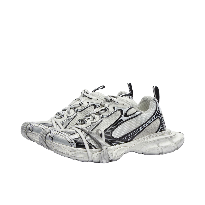 Tenisky a topánky Balenciaga Men's 3XL Sneakers in Eggshell/Black, Size UK 10 | END. Clothing Šedá | 734734-W3XL4-9710