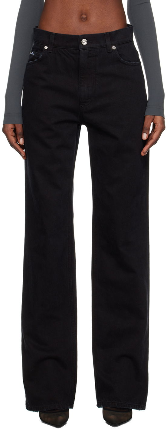 Džínsy Dolce & Gabbana Black Kim Kardashian Edition Flared Jeans Čierna | FTCGND G8GZ9, 0