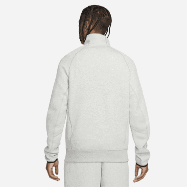 Mikina Nike Pánská mikina Sportswear Tech Fleece s polovičním zipem - Šedá Biela | FB7998-063, 1