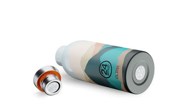 Fľaše 24Bottles New Clima Bottle Mountains 500 ml Rôznofarebný | CB_050_1857, 3