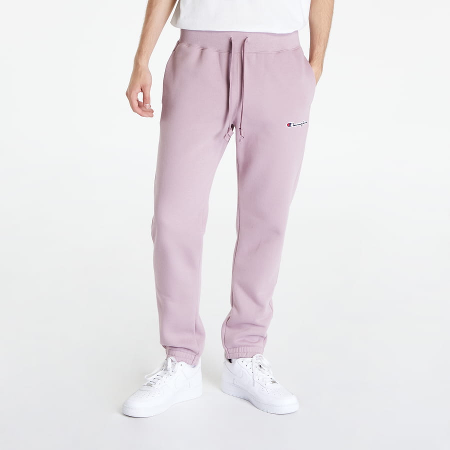 Tepláky Champion Logo Elastic Cuff Pants Ružová | 218294 CHA PS162, 0