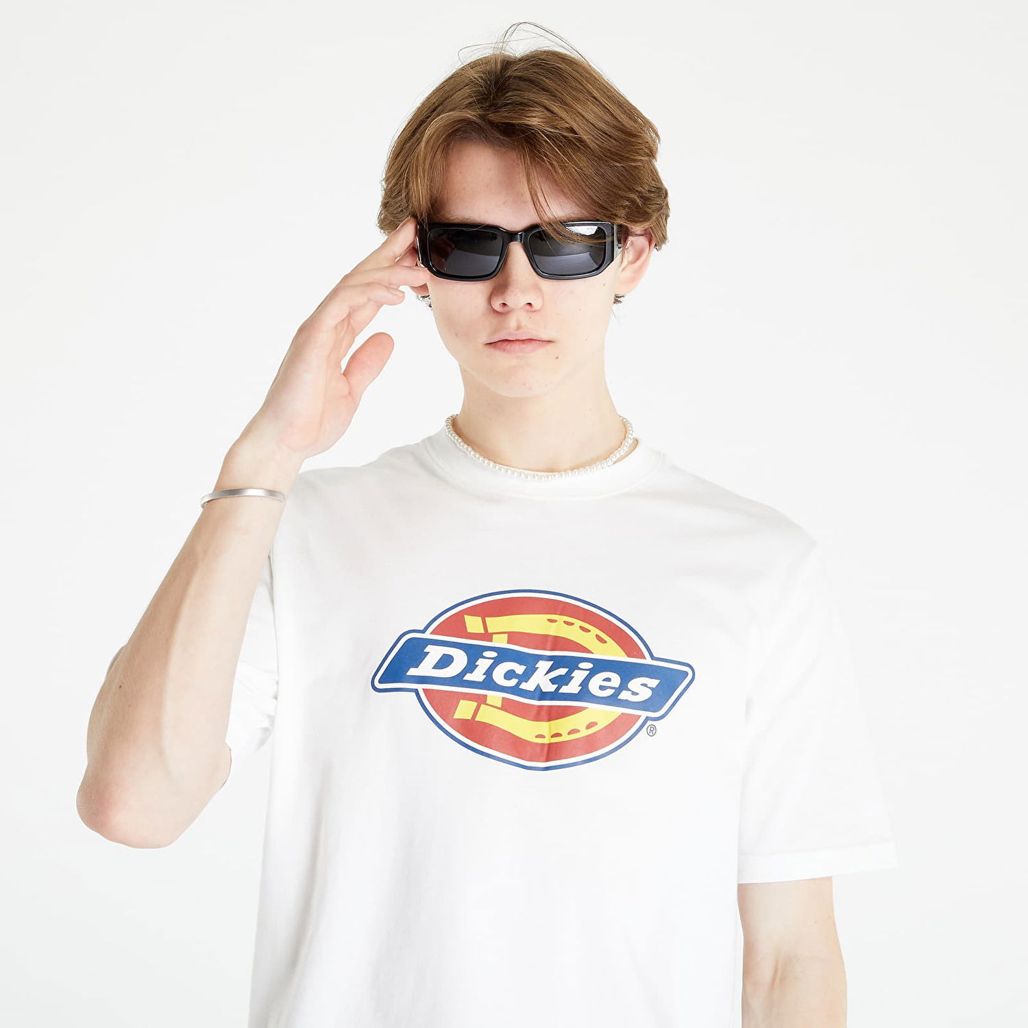 Tričko Dickies Icon Logo Short Sleeve Tee Biela | DK0A4XC9WHX1, 0