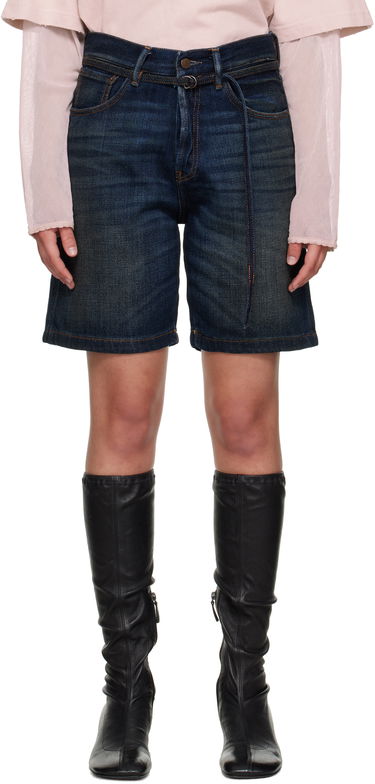 Šortky Acne Studios Acne Studios Loose Fit Denim Shorts Modrá | CE0067-, 0
