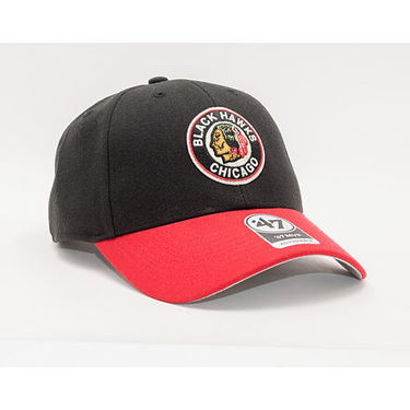 Šiltovka '47 Brand '47  Brand Chicago Blackhawks Vintage MVP Čierna | HVIN-MVPTT04WBV-BK37, 0