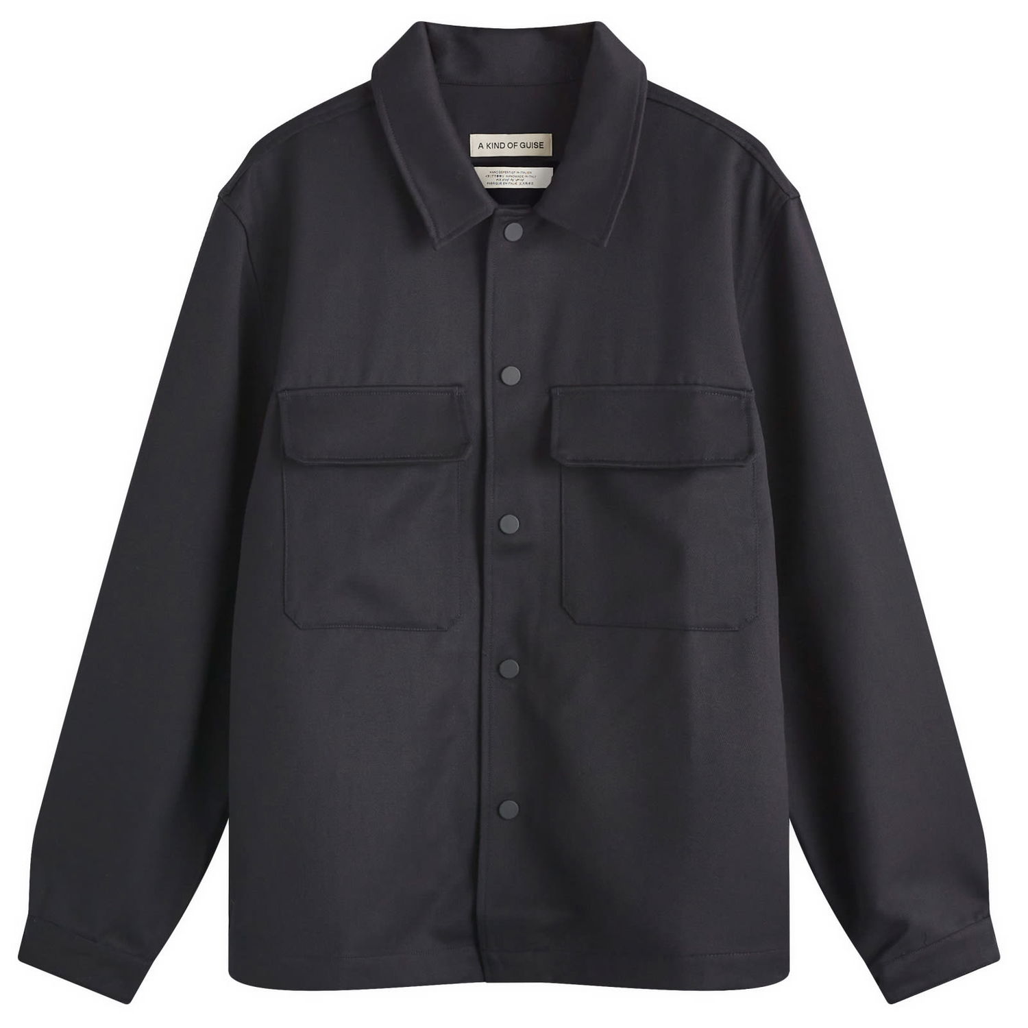 Bunda A Kind of Guise Shirt Jacket Large Navy | 106-12800-715, 0