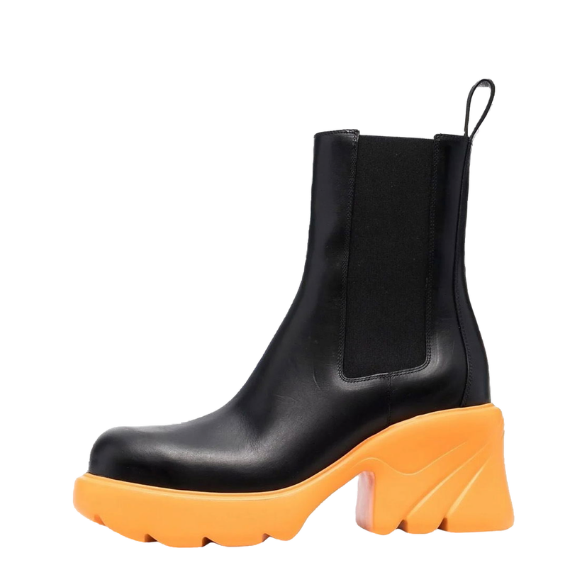 Tenisky a topánky Bottega Veneta Leather Chelsea Boots Čierna | 692357VBS501377