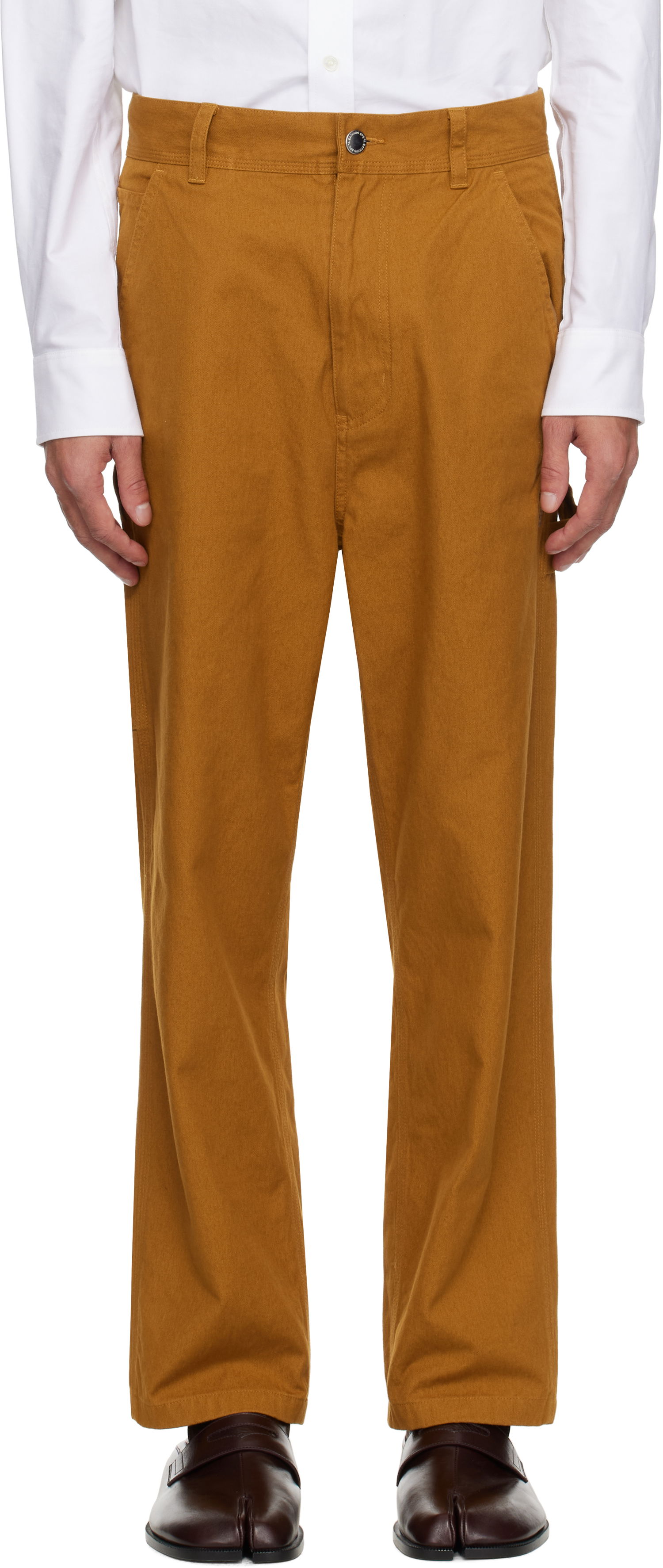 Nohavice BAPE BAPE Work Trousers Hnedá | 001PTK801316M, 0