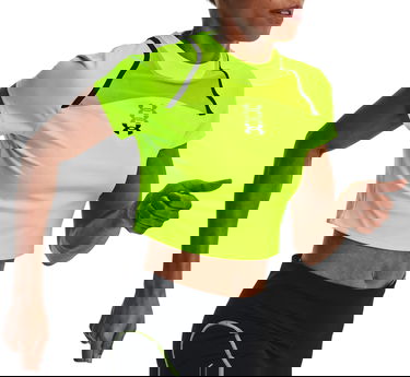 Tričko Under Armour Run Anywhere Crop Tee Žltá | 1376816-369, 0