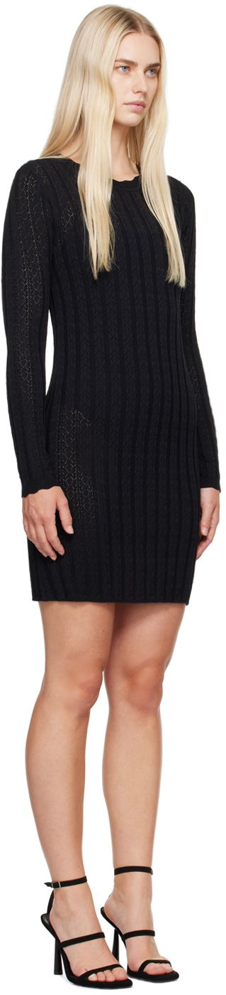 Šaty Loulou de Saison Loulou de Saison Senty Knit Mini Dress Biela | SENTY, 4