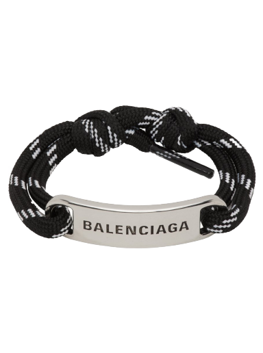 Náramok Balenciaga Plate Bracelet Čierna | 656418 TVX4S