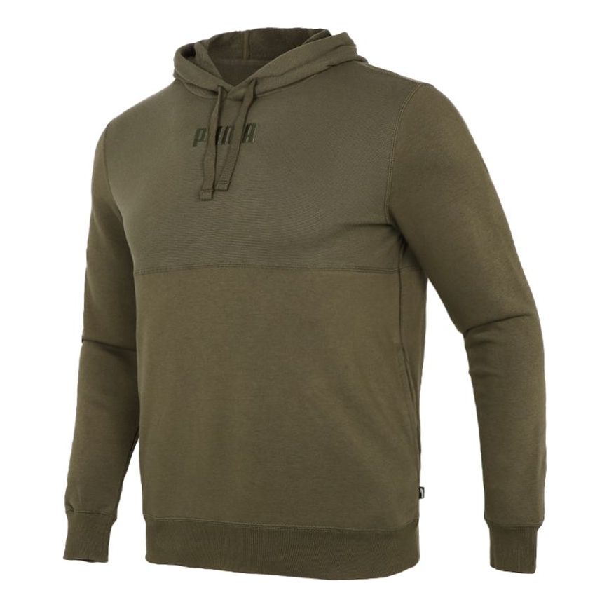 Mikina Puma PUMA Sports Knit Drawstring Hoodie Zelené | 846413-44, 0