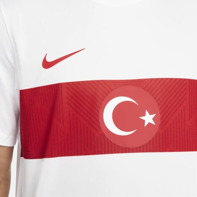 Türkiye 2022/23 Home Dri-FIT Short-Sleeve Football Top