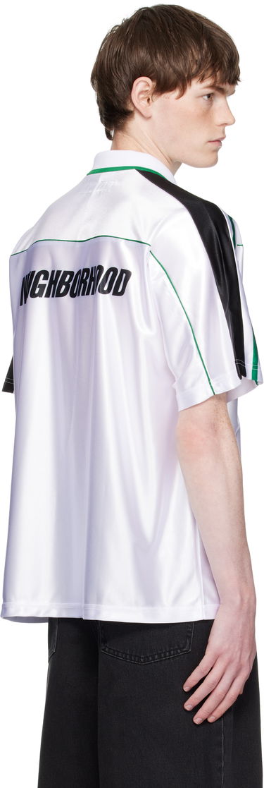 Polo tričko Neighborhood Neighborhood Game Short Sleeve Polo Biela | 251FPNH-CSM16, 2