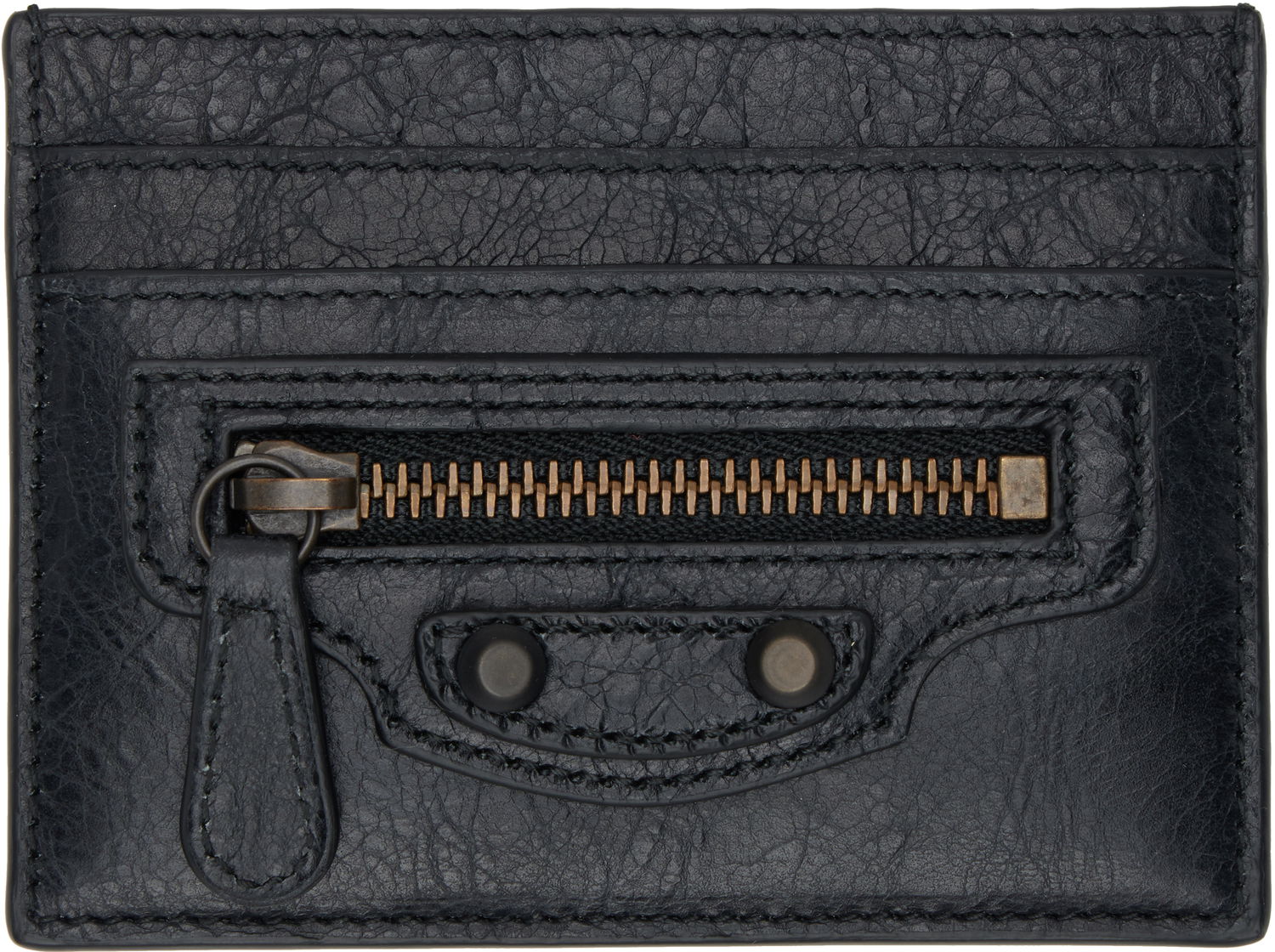 Peňaženka Balenciaga 'Le City' Leather Card Holder Čierna | 810606 2ABFY, 0