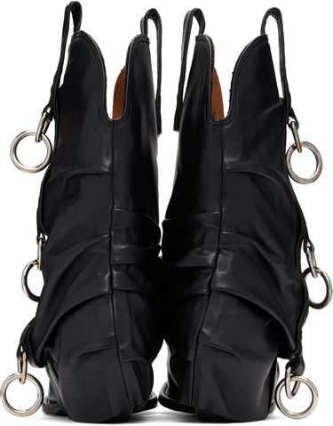 Oblečenie R13 R13 Harness Low Rider Cowboy Boots Čierna | R13WS064-S152A, 1