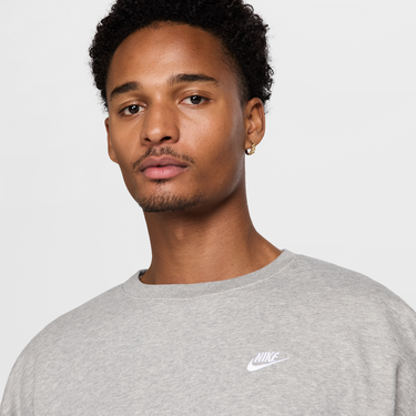 Mikina Nike Nike Sportswear Club Fleece Crewneck Sweatshirt Šedá | IB6490-063, 4