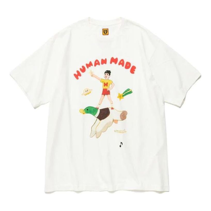 Tričko Human Made KEIKO SOTOME Graphic T-Shirt Biela | XX24TE006