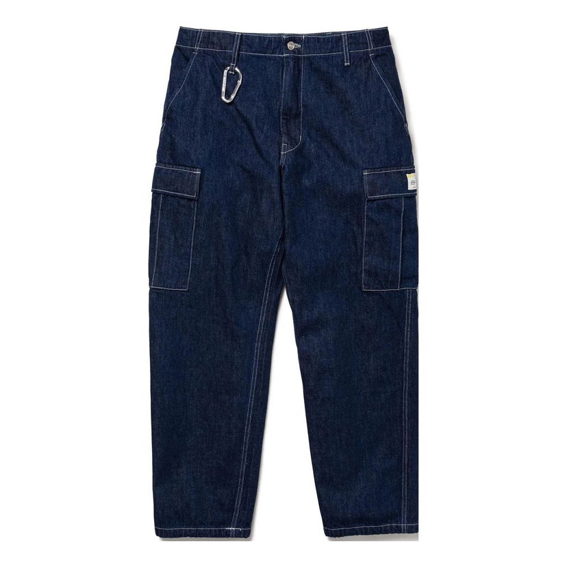 Cargo nohavice Human Made Cargo Denim Pants Modrá | HM26PT008