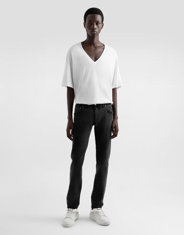 Džínsy Dolce & Gabbana Skinny Stretch Cotton Jeans Čierna | GY07LDG8MI6S9001, 1
