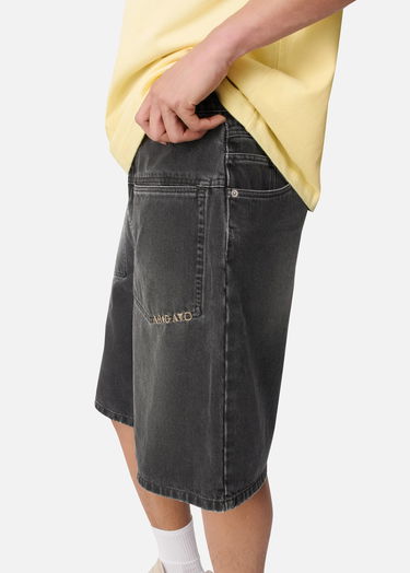 Šortky AXEL ARIGATO Invert Denim Shorts with Patch Pockets Šedá | A3880001, 8