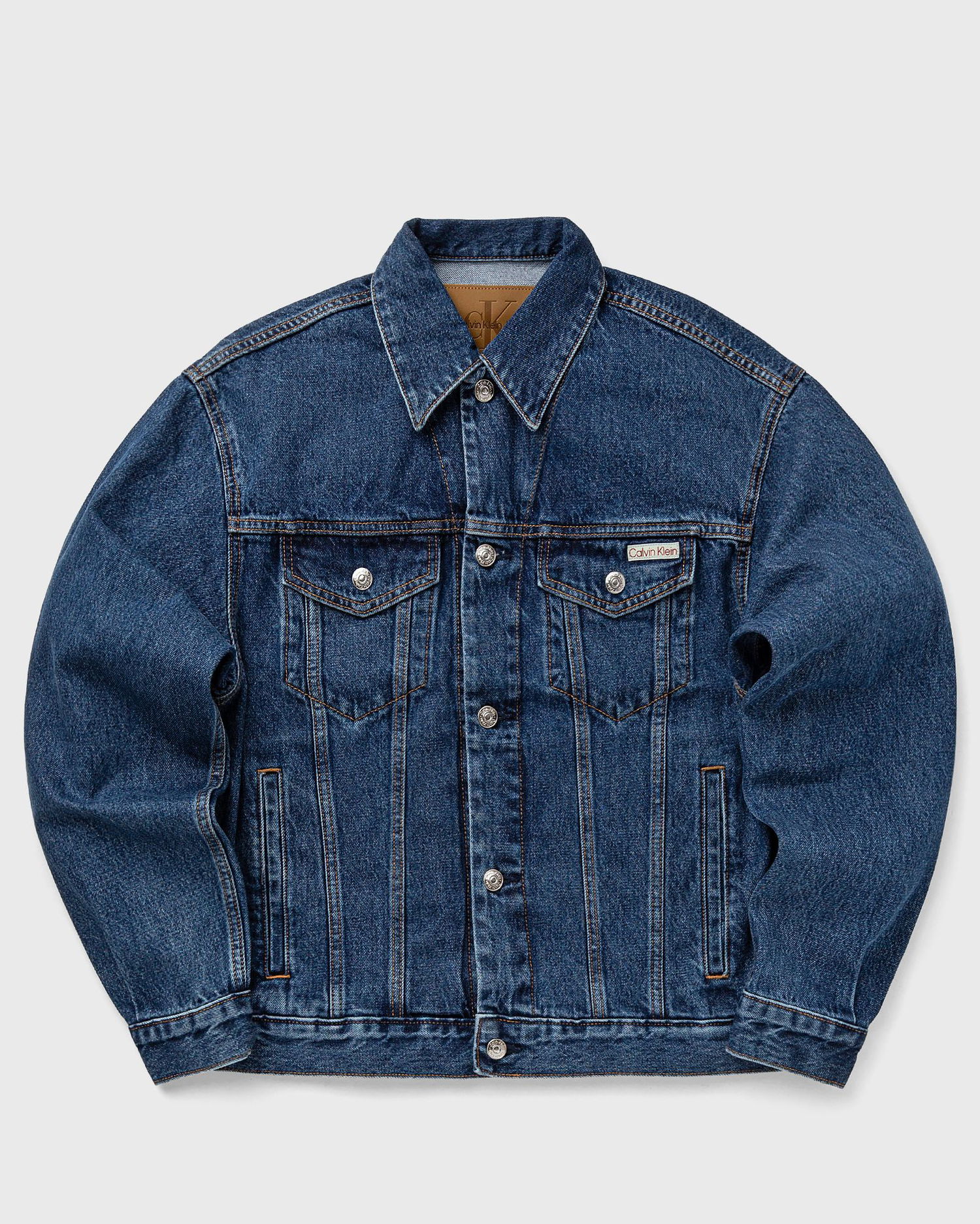Bunda CALVIN KLEIN LS 90'S PACIFICO NS TRUCKER Modrá | 00040EM719E5D, 0