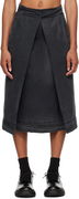 YMC George Midi Wrap Skirt