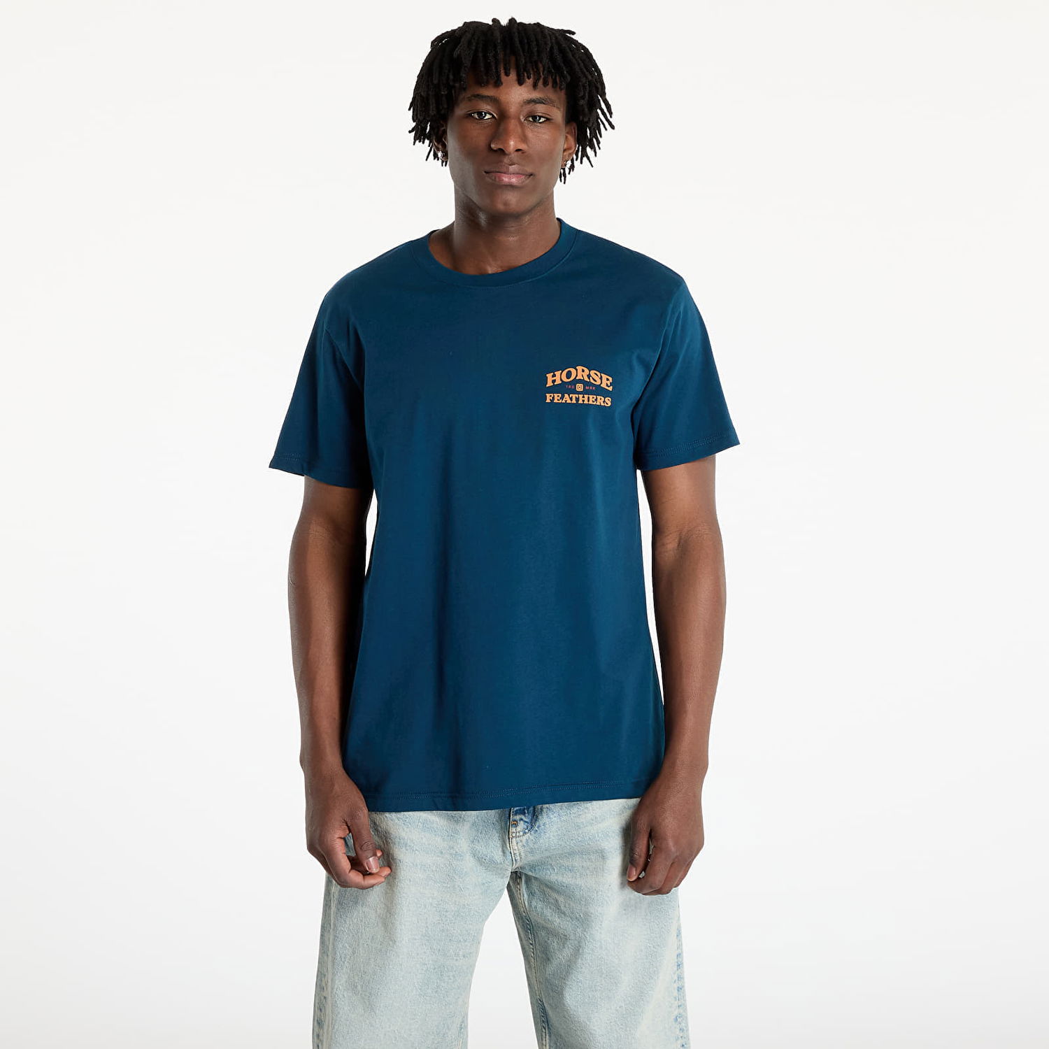Tričko Horsefeathers Horsefeathers Summit T-Shirt Modrá | SM1386C, 0