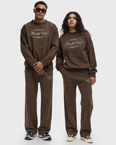 Tepláky Sporty & Rich Oval Health Straight Leg Sweatpants Hnedá | PA040511079BR03, 1