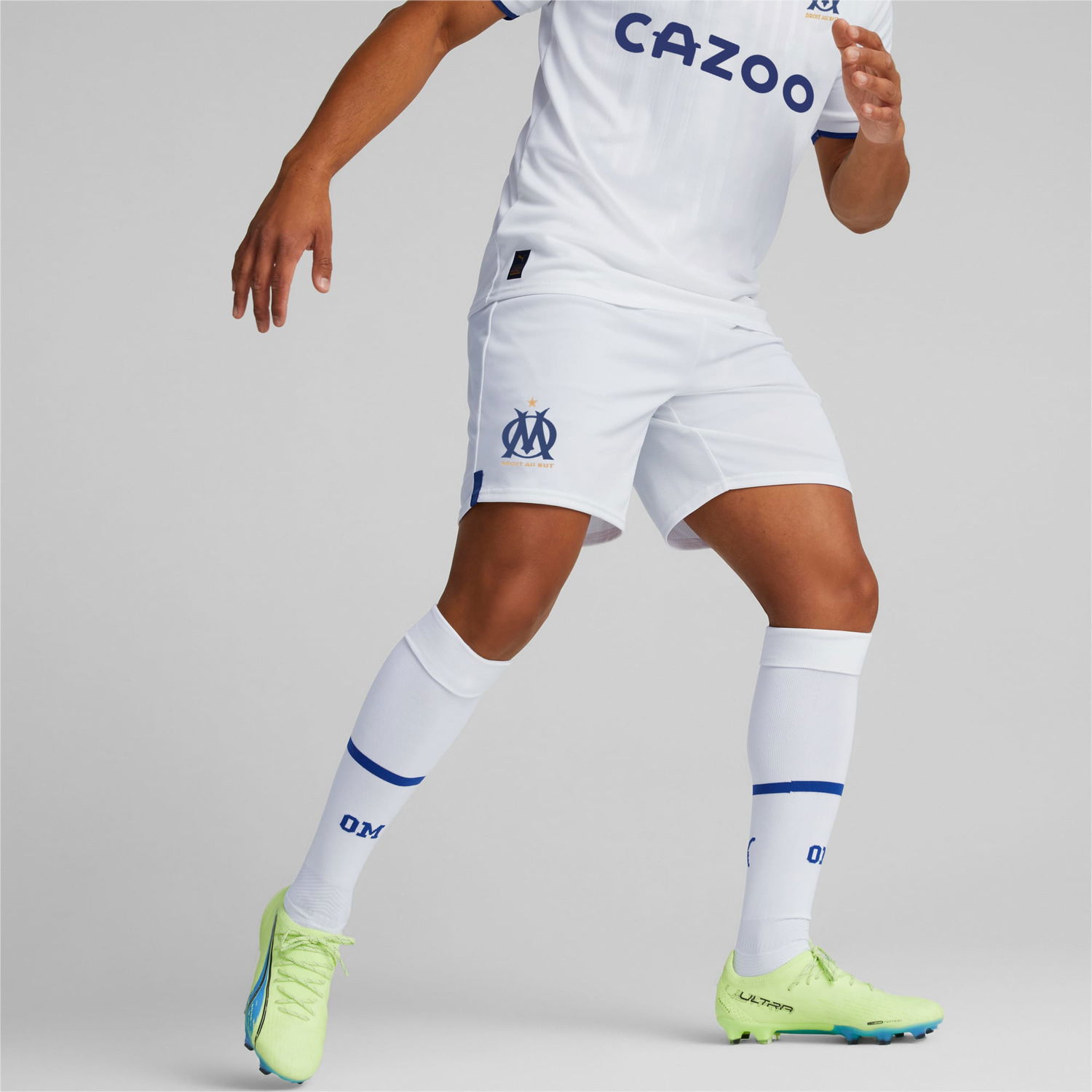 Šortky Puma Olympique de Marseille 22/23 Replica Shorts Biela | 766110_01, 1