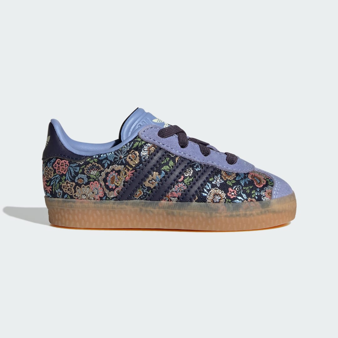 Tenisky a topánky adidas Originals Gazelle x Liberty London Comfort Closure Elastic Lace Fialová | JH5208, 0