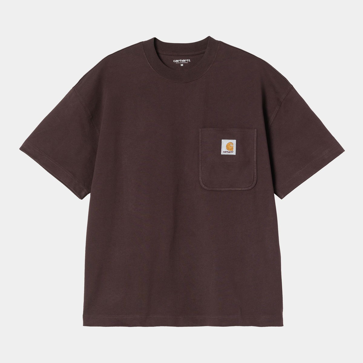 Tričko Carhartt WIP Carhartt WIP S/S Work Pocket T-Shirt Hnedá | I035523_17, 0