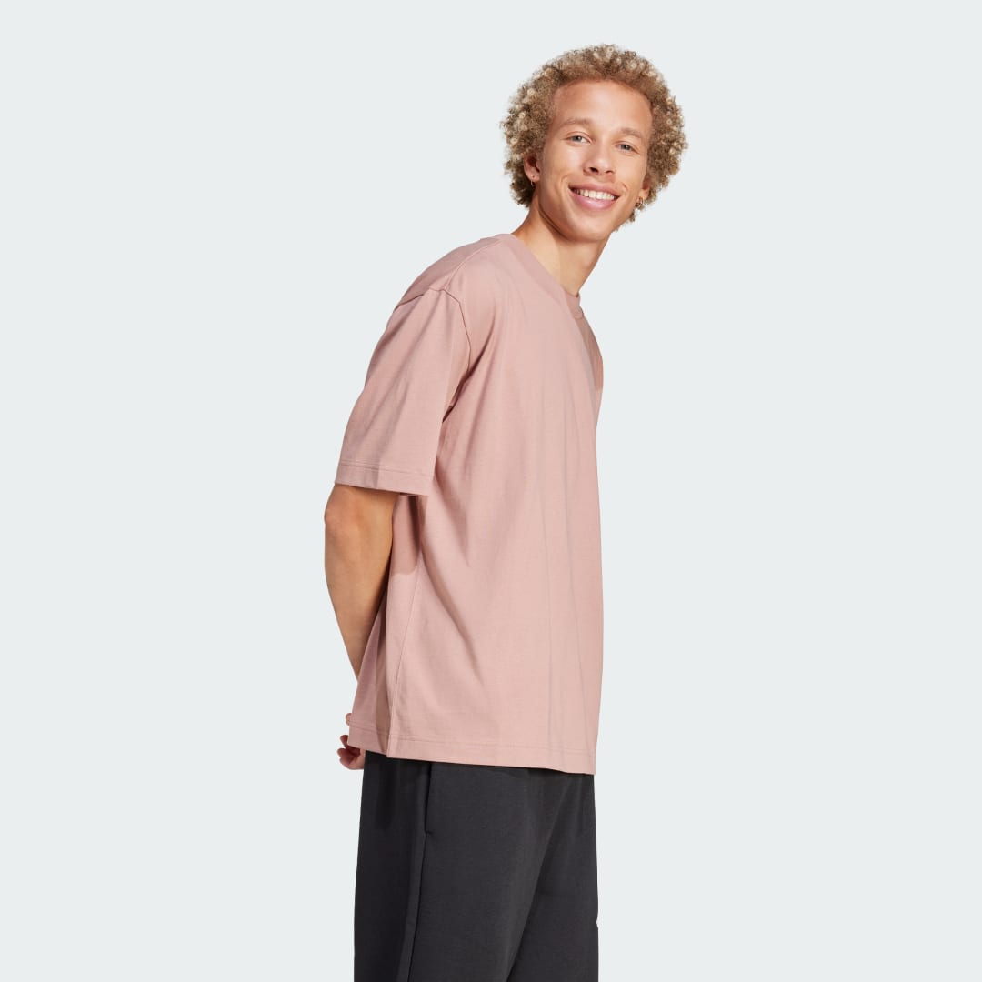 Tričko adidas Performance Loose Fit Logo T-Shirt Ružová | JF3620, 1