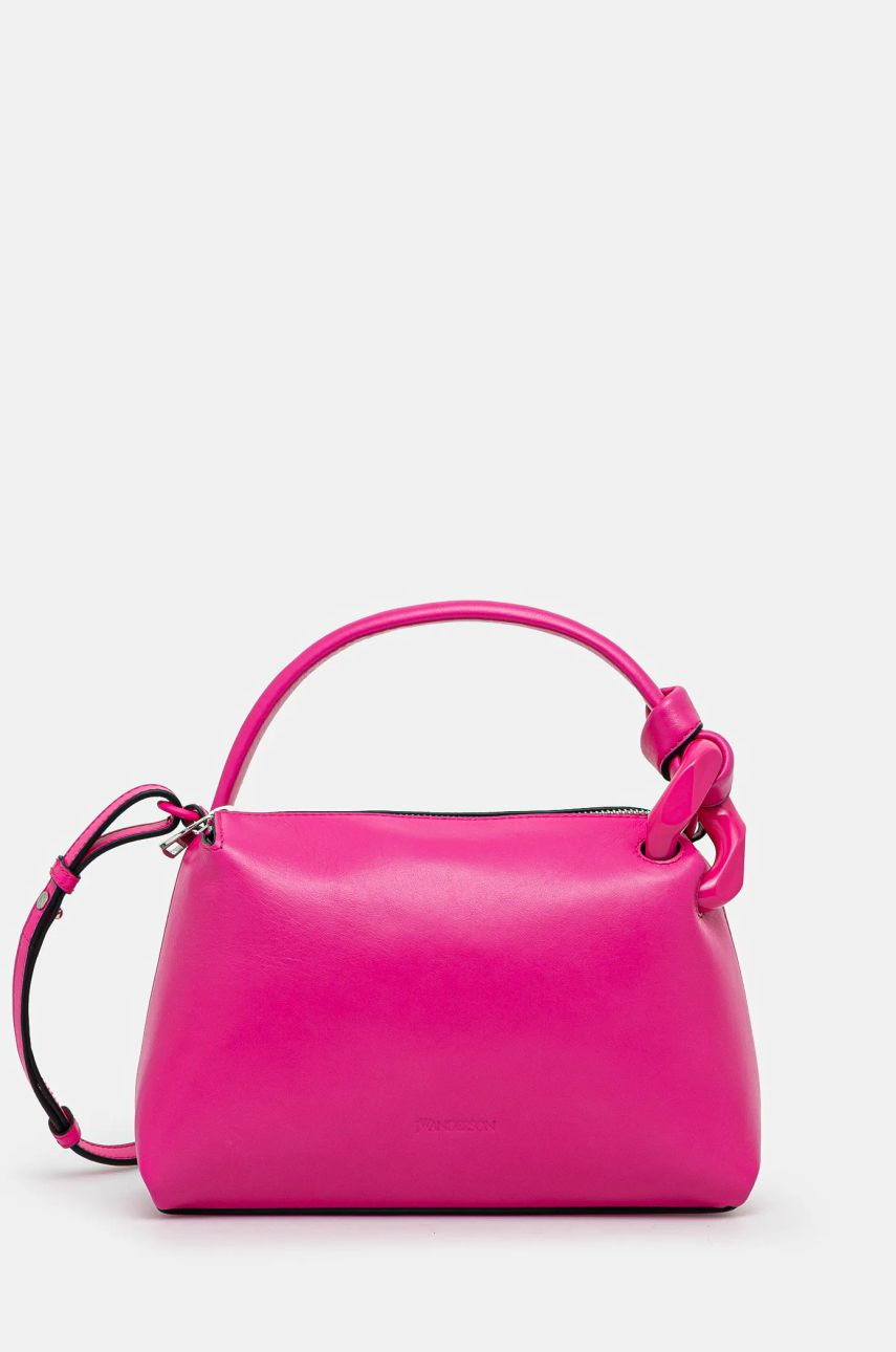Kabelka JW Anderson JW Anderson The JWA Small Corner Bag Ružová | HB0642.LA0020.350, 0