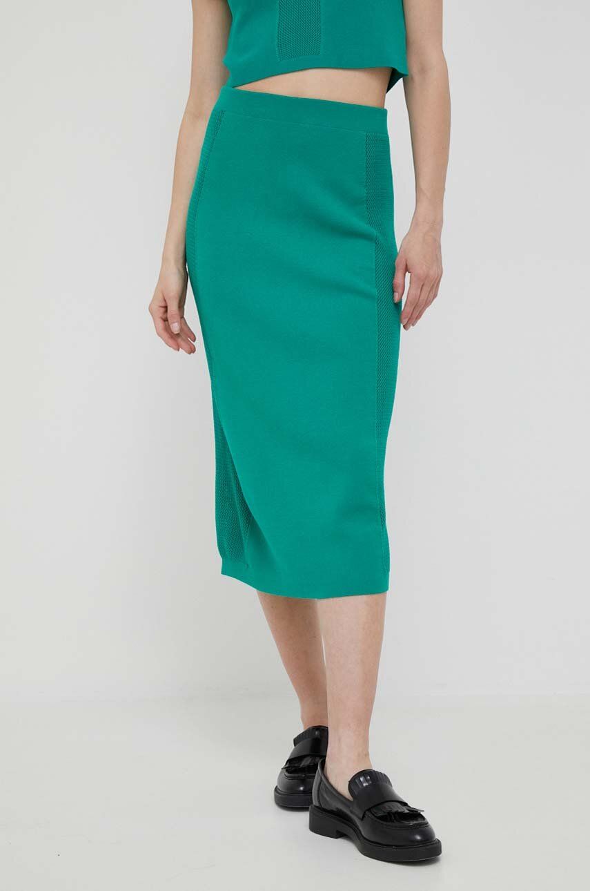 Sukňa United Colors of Benetton Skirt Zelené | 1290D000B.24B, 0