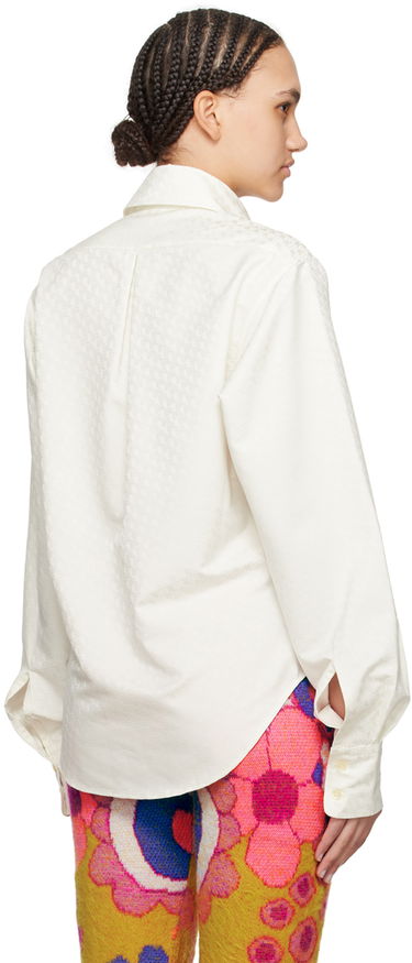Košeľa ERL White Button-Up Shirt Biela | ERL08B002, 2