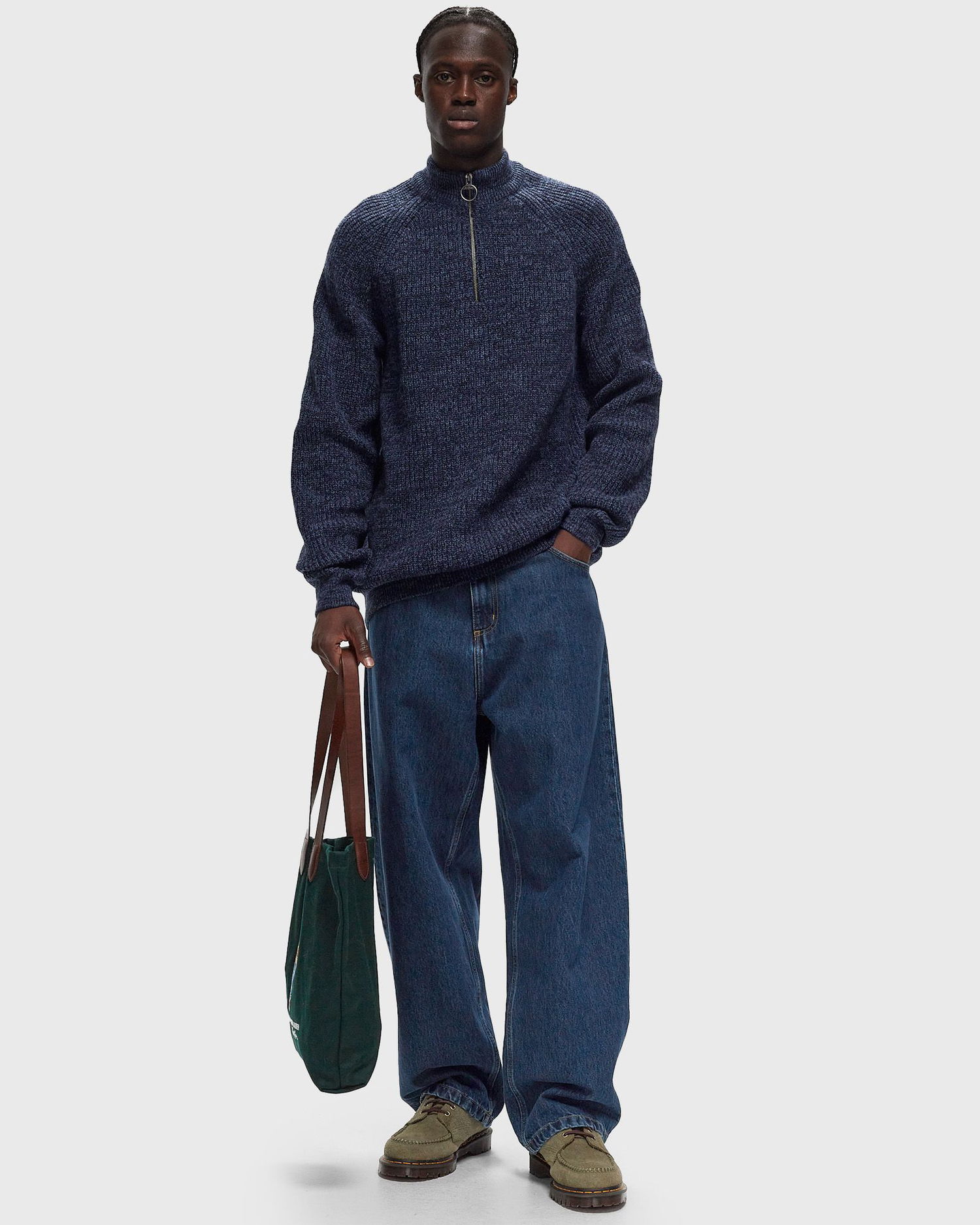 Sveter Barbour Horseford Pullover Navy | MKN1480NY91, 1