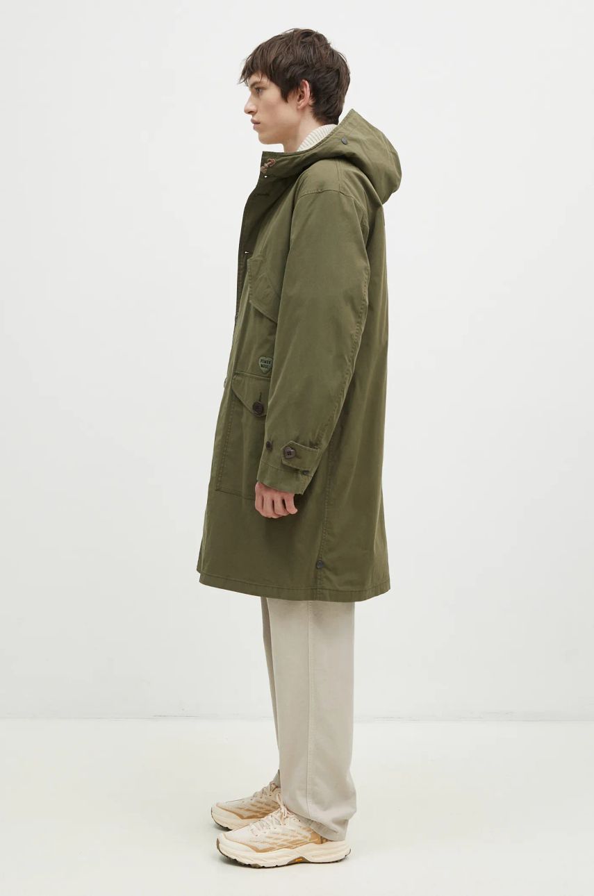 Parka Human Made Military Parka Zelené | HM28JK023, 1