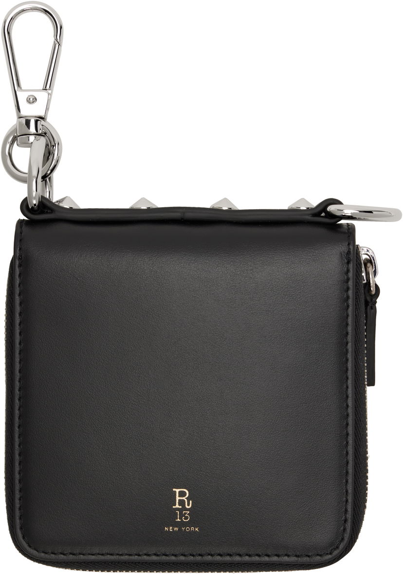 Peňaženka R13 R13 Clasp Wallet Čierna | R13WA064-A001