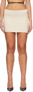 Guizio Wool Mini Skirt