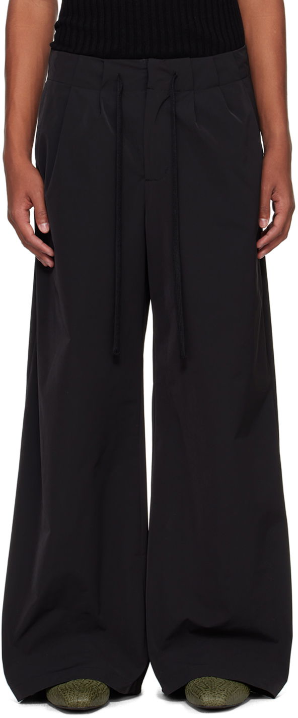 Nohavice Entire Studios Cinch Trousers Čierna | ES2546SO, 0