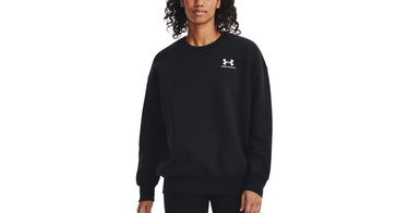Mikina Under Armour Essential Fleece Oversized Crewneck Čierna | 1379475-001, 1