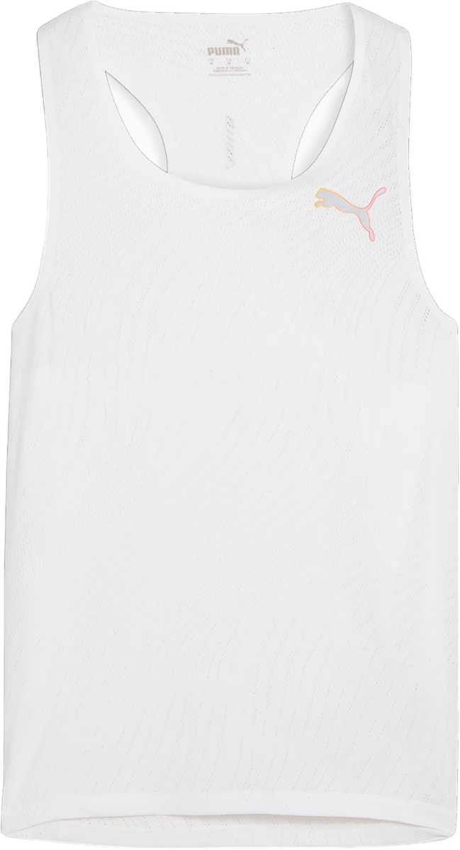 Tielko Puma RUN ULTRASPUN SINGLET Biela | 525057-02, 0