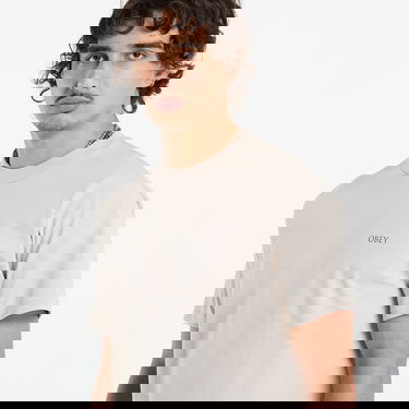 Tričko OBEY Obey Peace & Justice Statue T-Shirt Béžová | 165264238-SIG, 3